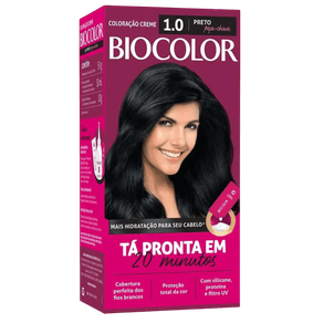 32761 TINTURA CAPILAR BIOCOLOR 1.0 PRETO FUNDAMENTAL